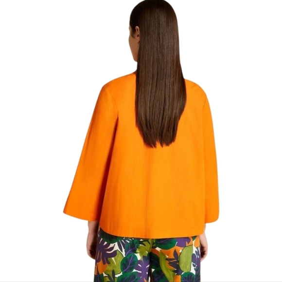 Voyage by Marina Rinaldi Purple Open Front Jacket Blazer Plus Size US 20 $455.00 - Picture 4 of 8